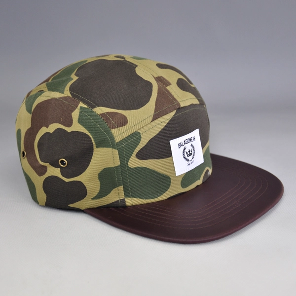 Camo 5 panel Snapback