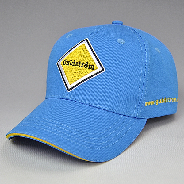 Cotton twill customized embroidery logo baseball cap