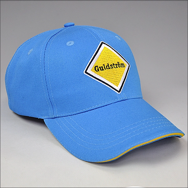 Cotton twill customized embroidery logo baseball cap