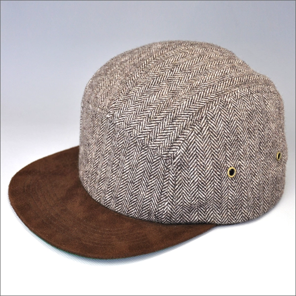 مخصص بنسبة 100٪ الصوف فارغ SNAPBACK 5 لوحة