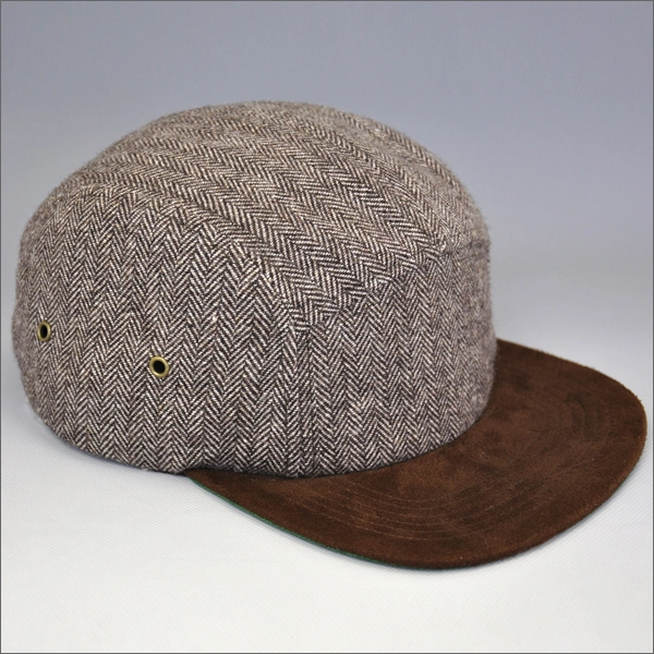 مخصص بنسبة 100٪ الصوف فارغ SNAPBACK 5 لوحة