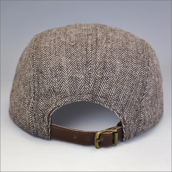 مخصص بنسبة 100٪ الصوف فارغ SNAPBACK 5 لوحة