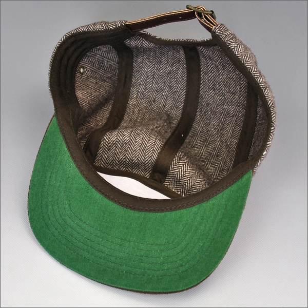 مخصص بنسبة 100٪ الصوف فارغ SNAPBACK 5 لوحة