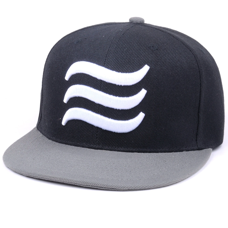 العرف 3D التطريز الصوف مختلط الكلاسيكية Snapback كاب