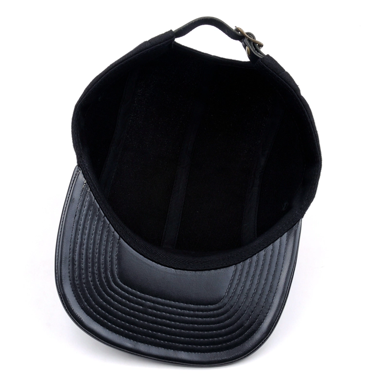 Изготовленная на заказ черная крышка с тиснением 5Panel Snapback