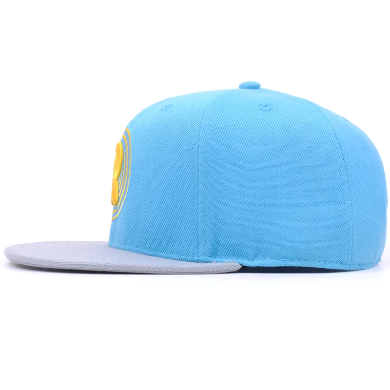 Custom Snapback Cap with Embroidery and Cotton Fabric