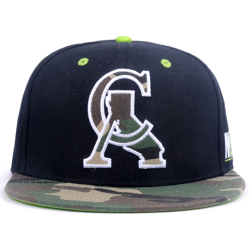 Casquillo de los Snapbacks de encargo Sombrero de la protección de Sun impresa vintage