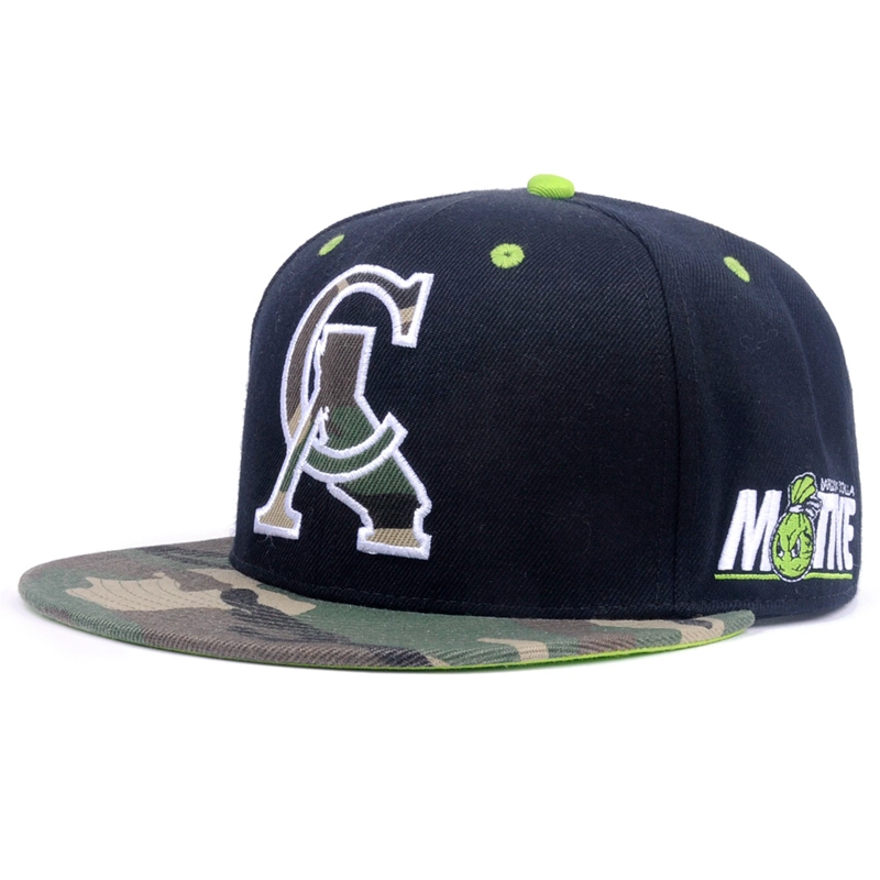 Casquillo de los Snapbacks de encargo Sombrero de la protección de Sun impresa vintage