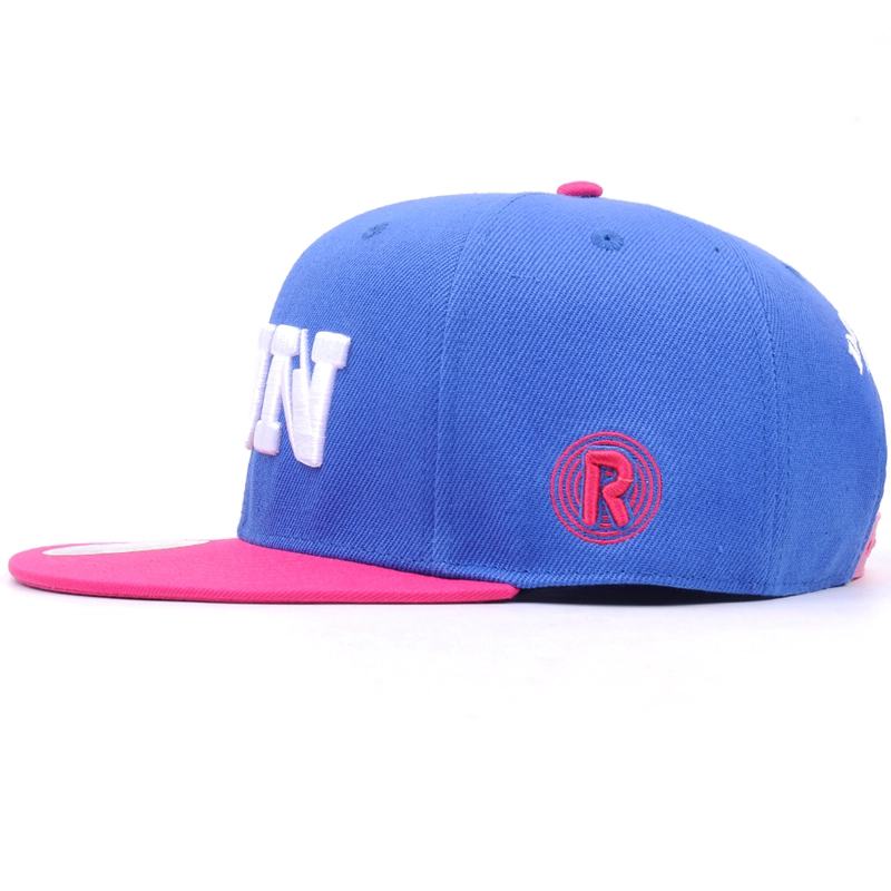 مخصص مختلف لون التطريز Snapback 3D قبعة