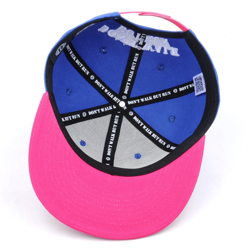 مخصص مختلف لون التطريز Snapback 3D قبعة