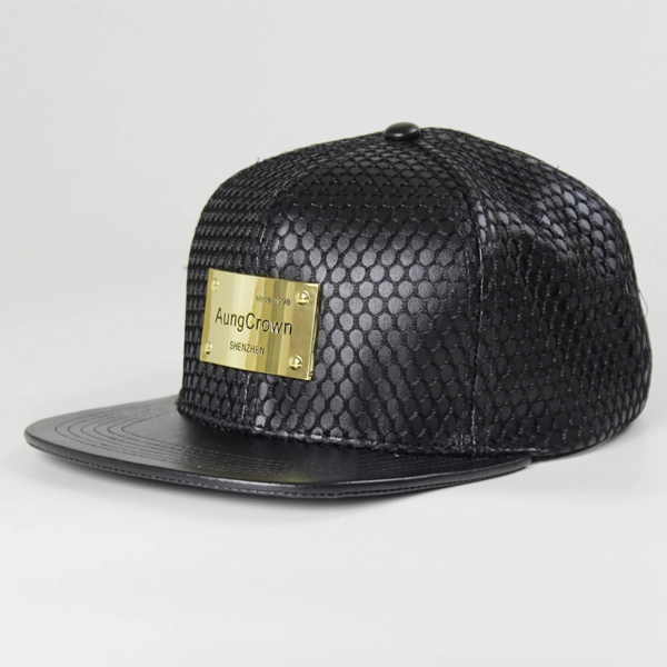 Custom snapback negro Gorras / sombreros