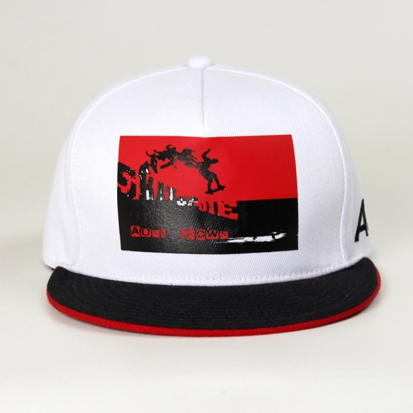 Custom cheap flat brim snapback cap