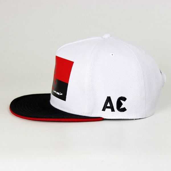 Custom cheap flat brim snapback cap