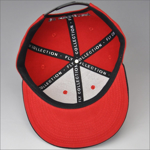 Aangepaste mode kleurrijke snapback hoeden two-tone