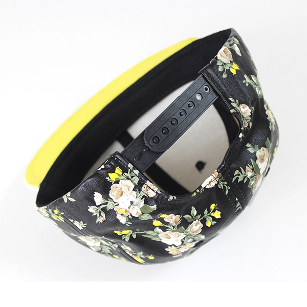 Moda personalizada floral del snapback del sombrero del casquillo