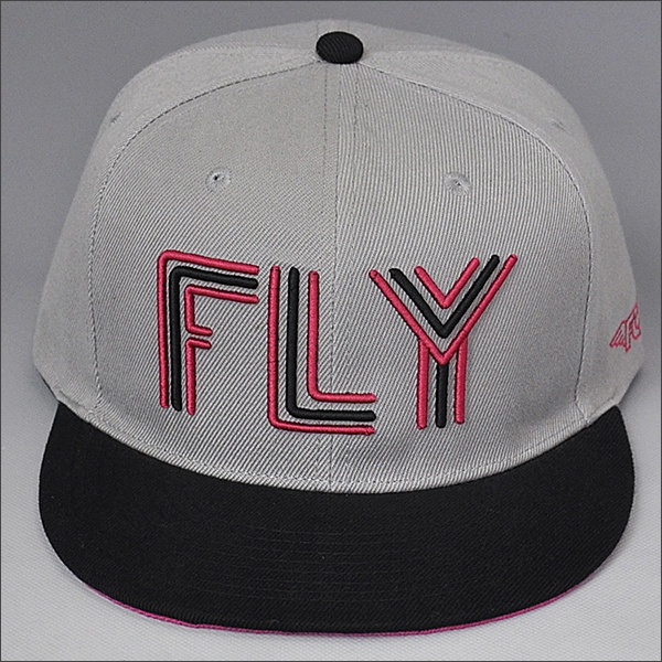 ذروة العرف شقة snapback قبعة