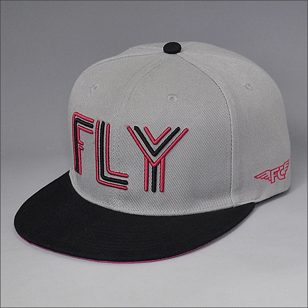 ذروة العرف شقة snapback قبعة