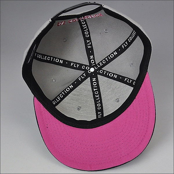 ذروة العرف شقة snapback قبعة