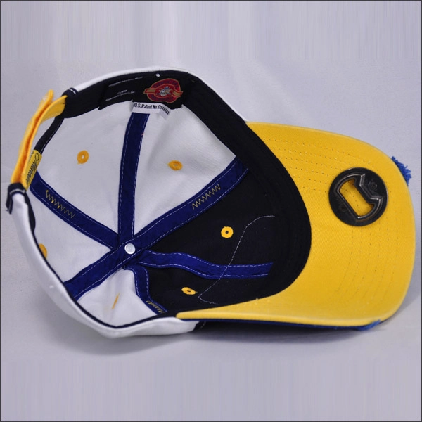 カスタムスプライシングボトルオープンベースボールキャップ