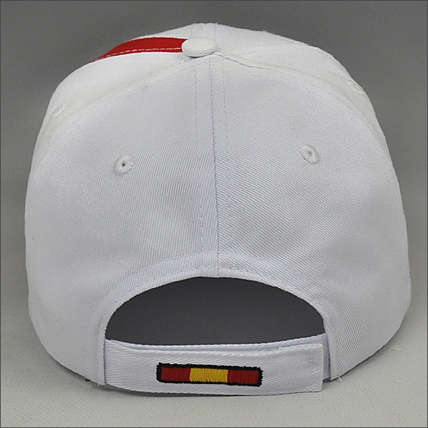 Individueller Weiß Spleißen Baseball-Kappe