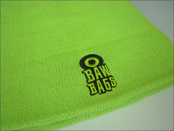 Kundenspezifische Winter reversible Beanie mit Stickerei-Logo Rücken an Rücken