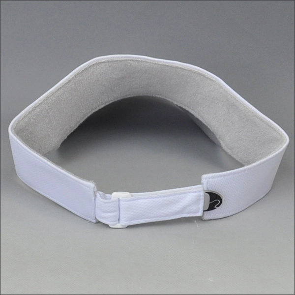 Customized 3D embroidery sun visor hat for sale