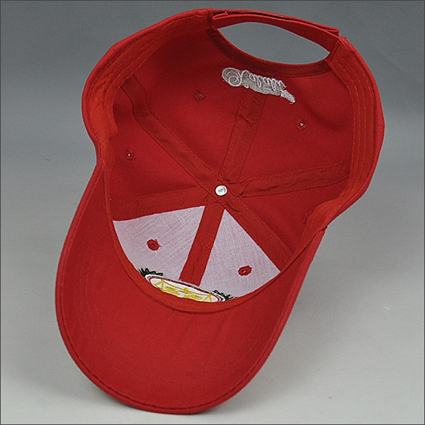 Customized flat embroidery normal baseball caps