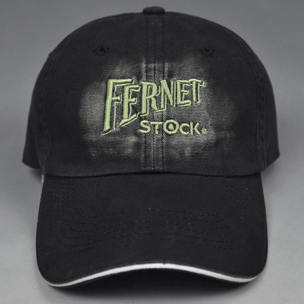 Denim washed baseball cap