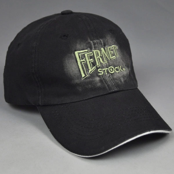 Denim washed baseball cap
