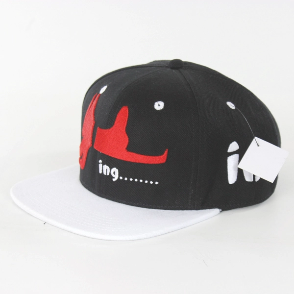Repujado / bordados logotipo de marca toques de cabeza