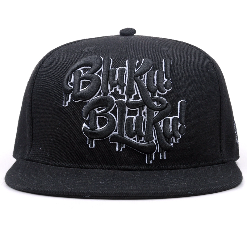 Casquette de sport casquette broderie Snapback avec billet plat
