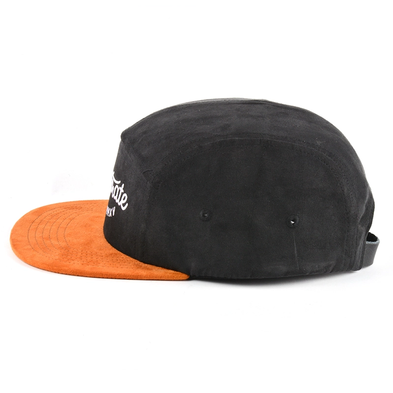 Mode 5 Panels Wildleder Snapback Baseballmütze