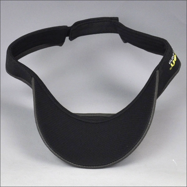Fashion splicing embroidery sun visor