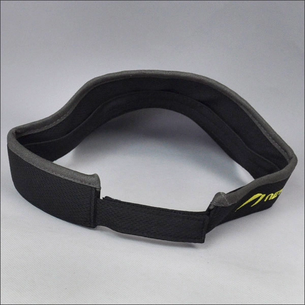 Fashion splicing embroidery sun visor
