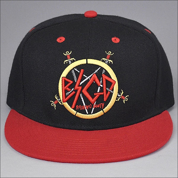 Bill plano del sombrero del Snapback de promoción