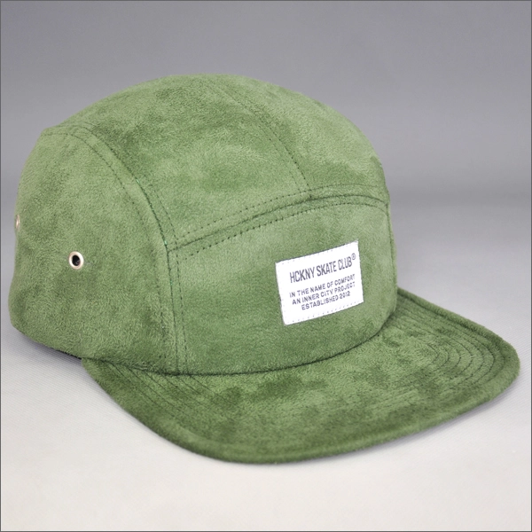Flache Krempe 5 Panel Kappe Großhandel