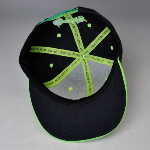 Fluorescent 3D embroidery snapbacks