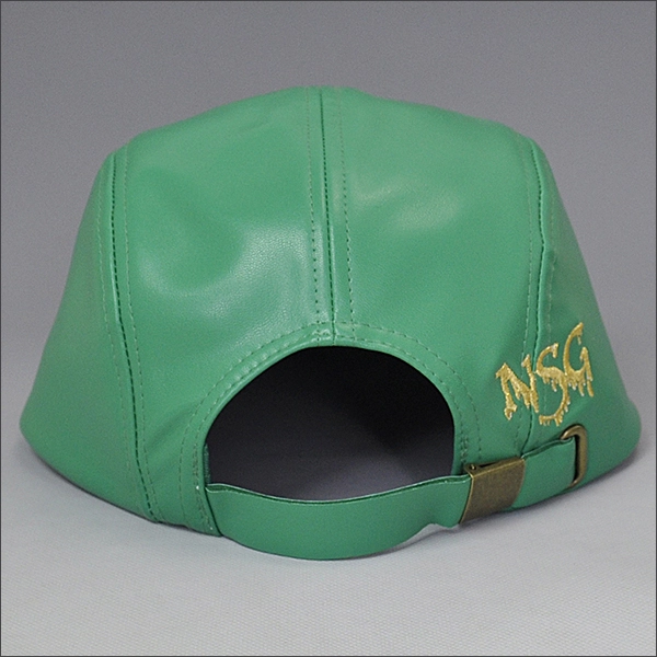جلد طبيعي قبعة snapback