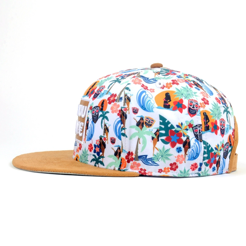 Гавайский шаблон Flat Pro Стиль дешевые Snapback Caps