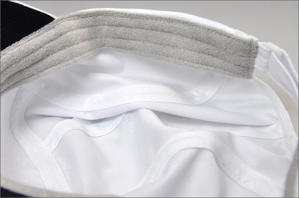 Bordado de la alta tapa del extremo de golf blanca