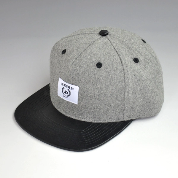 Δερμάτινο λουράκι καπέλα μαλλιού snapback