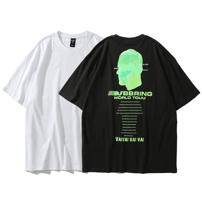 porcelana Camiseta fresca de la impresión de la ropa de calle fresca de los hombres fabricante