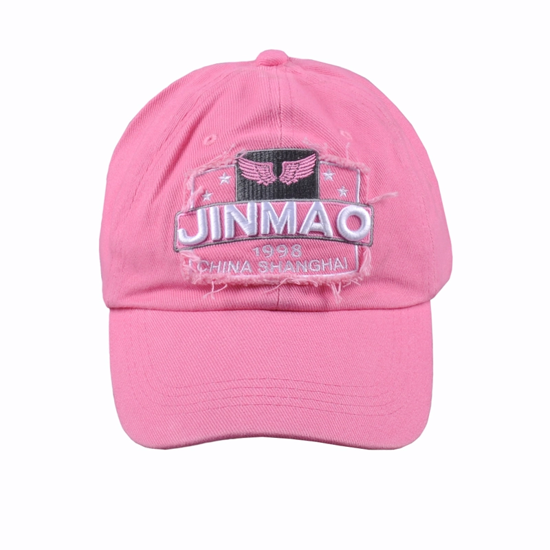Messy Bun Stickerei Baumwolle Baseball Cap