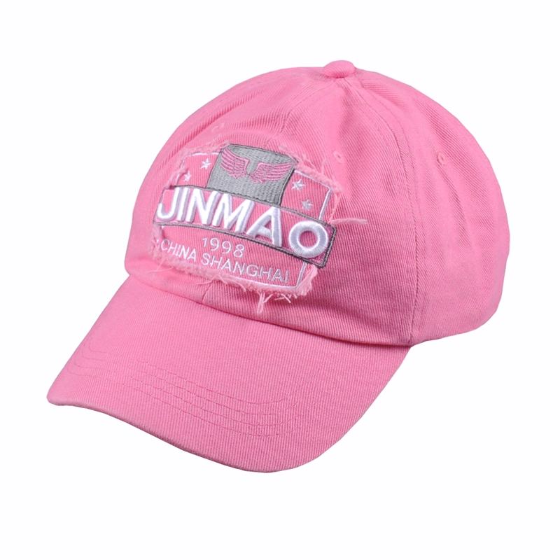 Messy Bun Stickerei Baumwolle Baseball Cap
