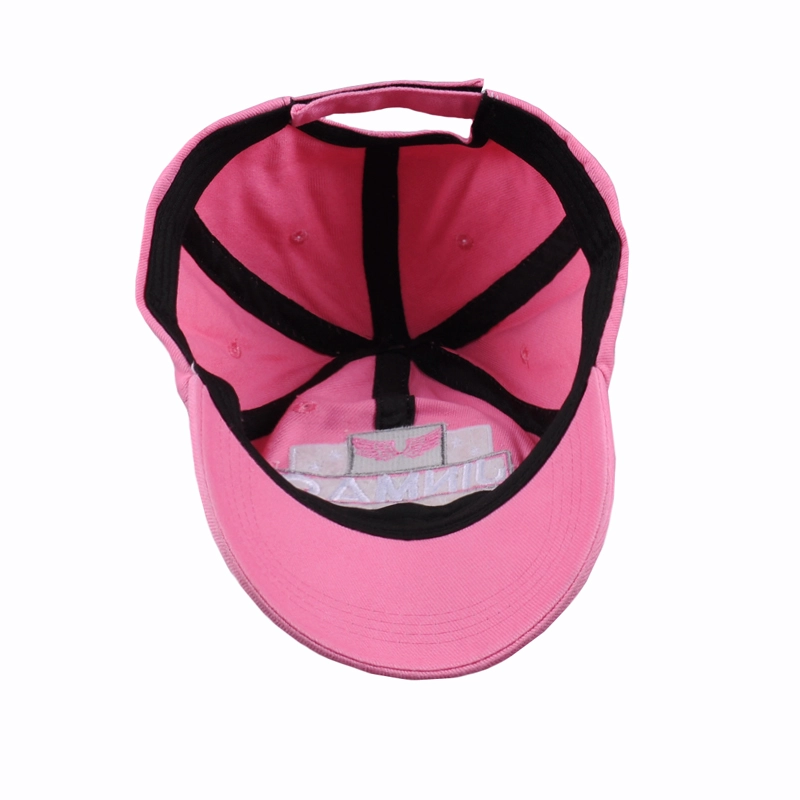 Messy Bun Stickerei Baumwolle Baseball Cap