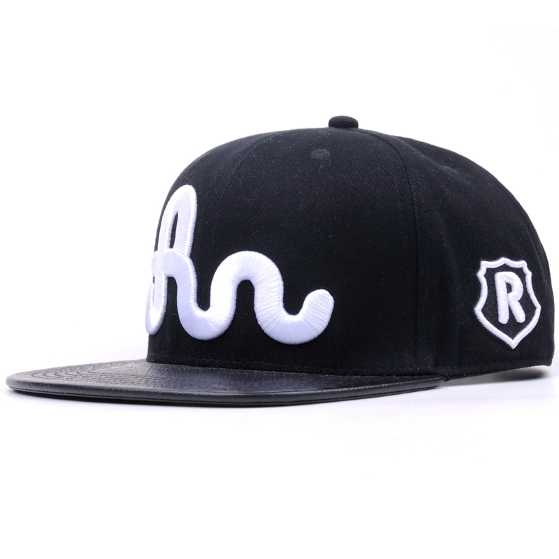 Neue Bildschirm drucken 6 Panel Flat Brim leere Snap Back Caps