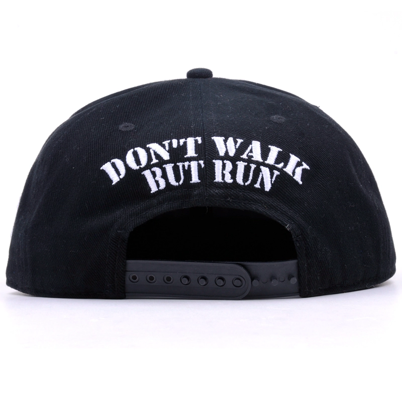Neue Bildschirm drucken 6 Panel Flat Brim leere Snap Back Caps