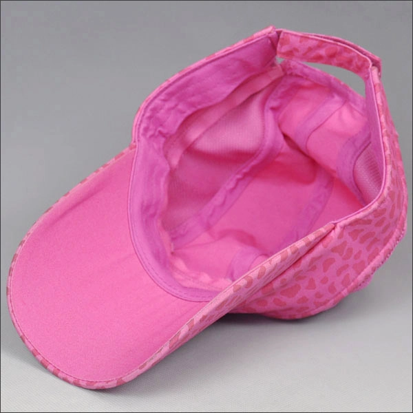 Niños leopardo rosado tapa con cierre de cremallera