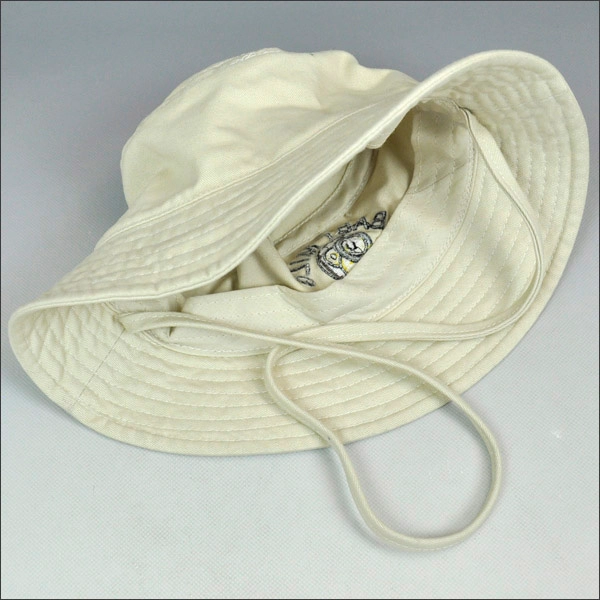 Drucken Top beige Eimer Hut für Kinder