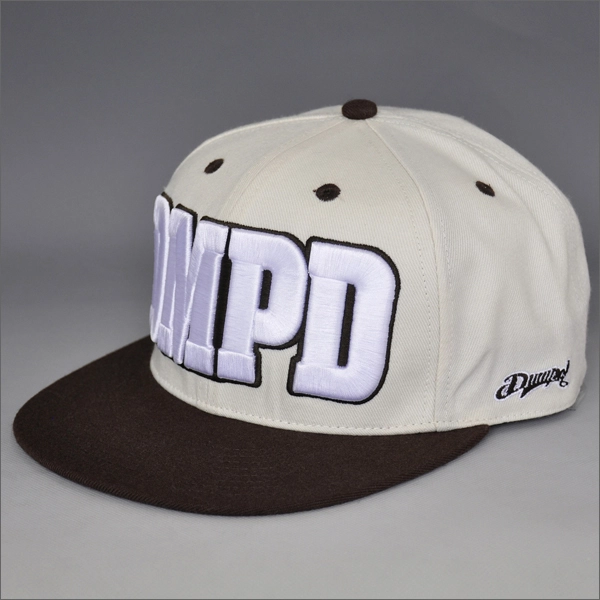Quality 6 panel custom snapback hat with logo